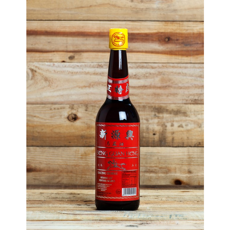

Minyak Wijen seng Guan Heng 620 ml Sesame Oil Kuda Oh Guan Hing 620ml