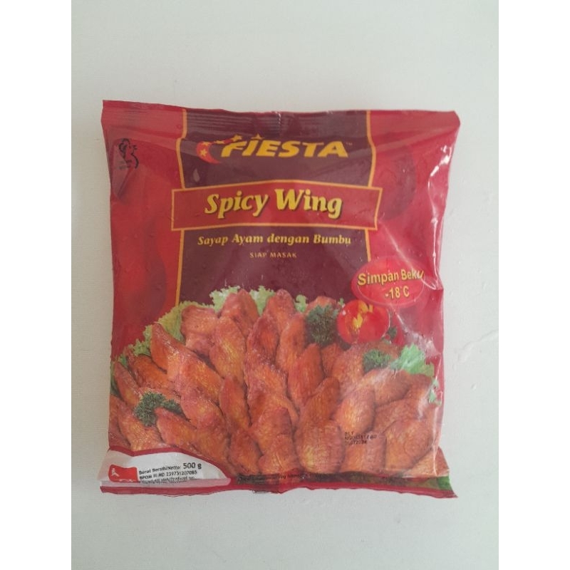 

Fiesta Spicy Wing 500gr