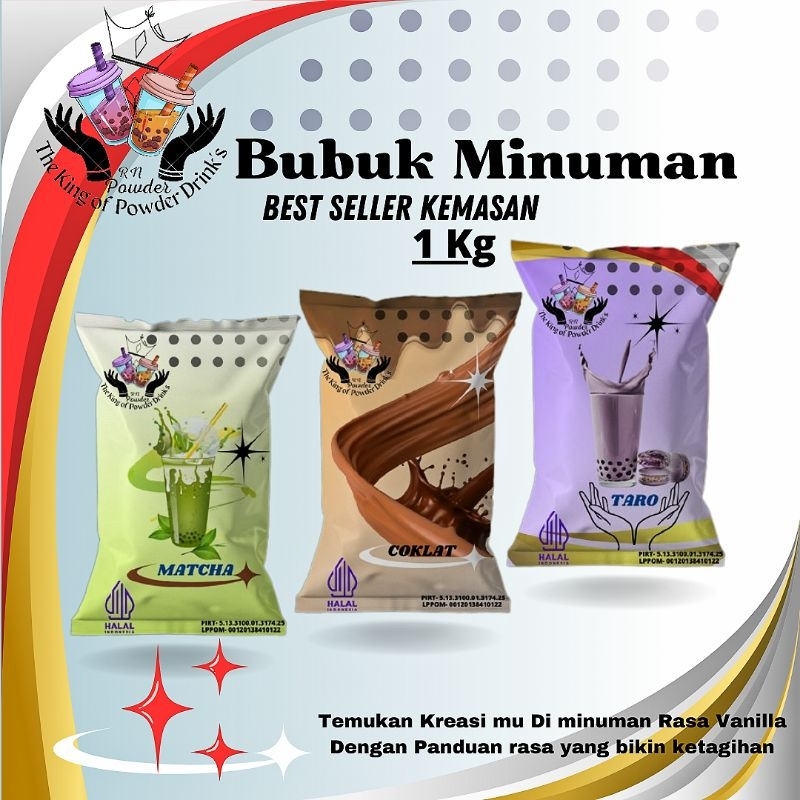 

Bubuk Minuman Rasa Premium Serbuk Minuman Kekinian Powder Minuman 1kg Bubuk Minuman Premium