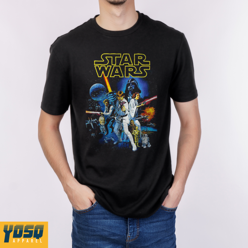 Kaos Film Starwars || Vintage
