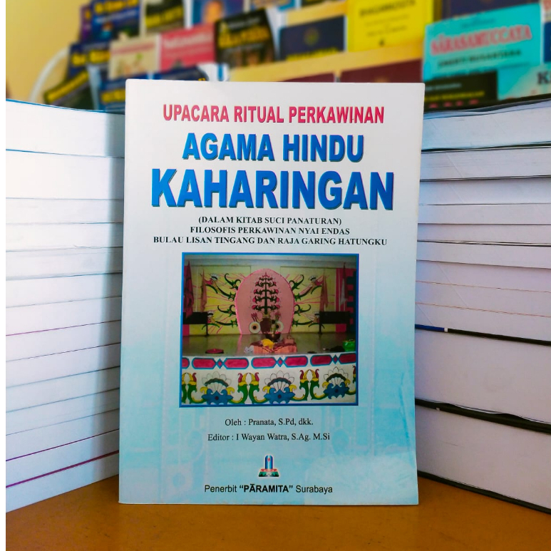 buku upacara ritual perkawinan agama hindu kaharingan