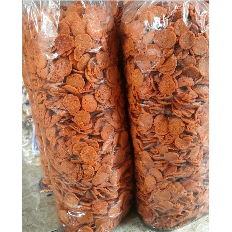 

Sosreng 1kg sosis goreng kering pedas murah enak