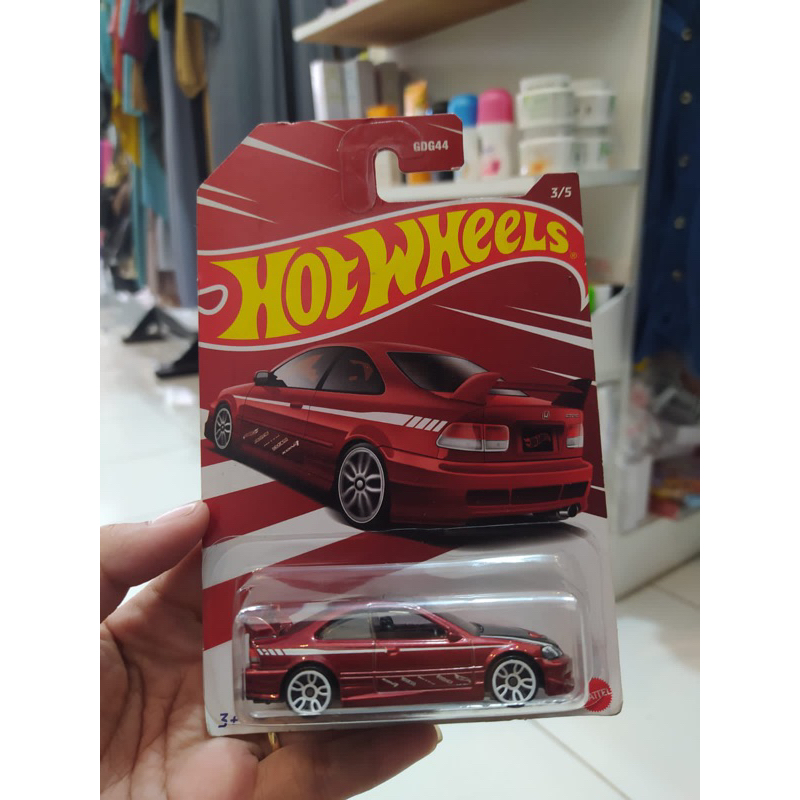 Hotwheels CIvic SI RED