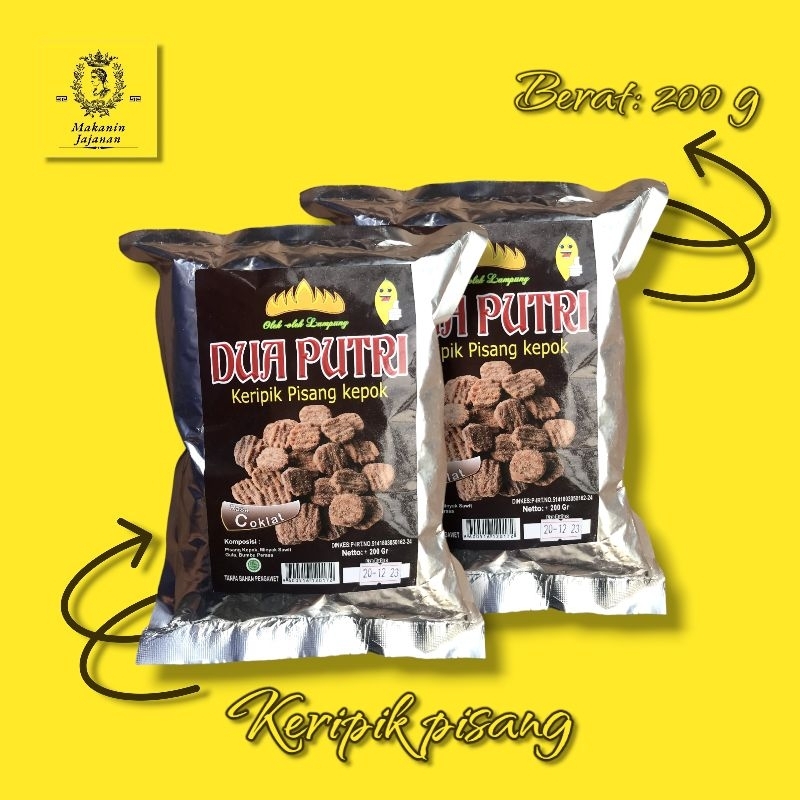 

PAKET JUALAN KERIPIK PISANG COKLAT LAMPUNG DUA PUTRI