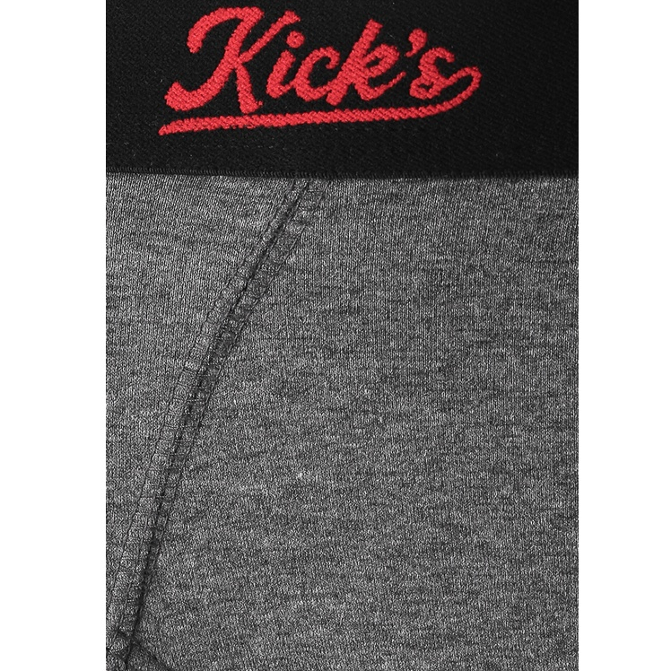 Kick's Inwear Celana Dalam Pria Premium Quality 100% Original (ISI 2/ART KIS022002_XL) Size XL