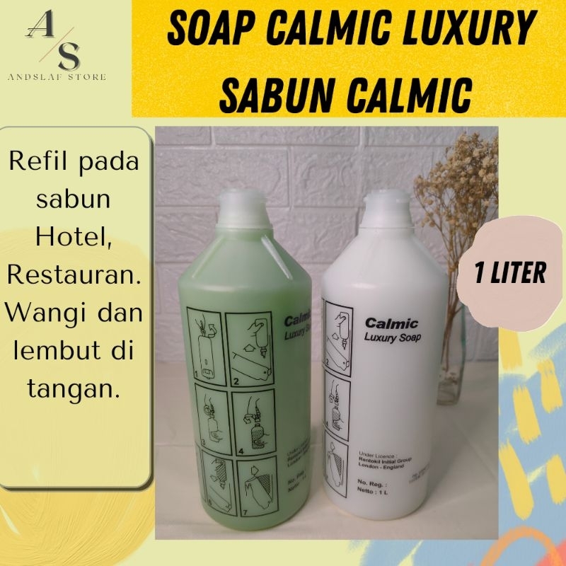 Sabun Luxury Hand Soap| Calmic Sabun Hotel Bioskop