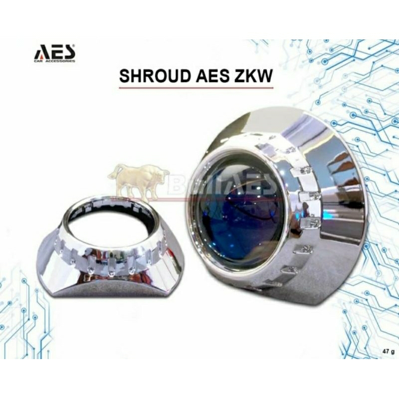 SHROUD AES ZKW 3.0 INCH Shroud Projie Biled 3.0 In