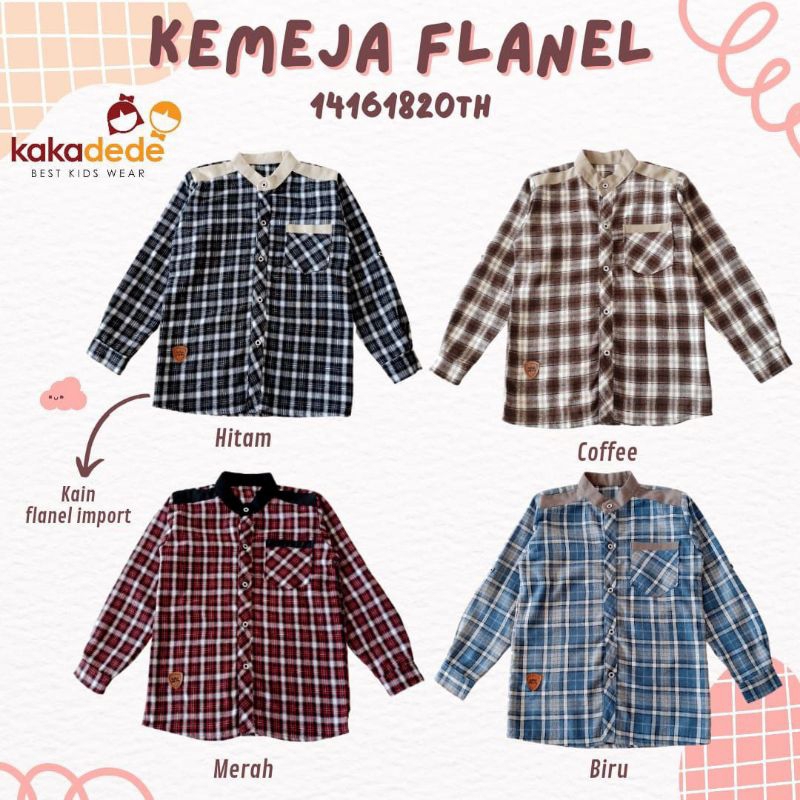 KEMEJA FLANEL by kakadede