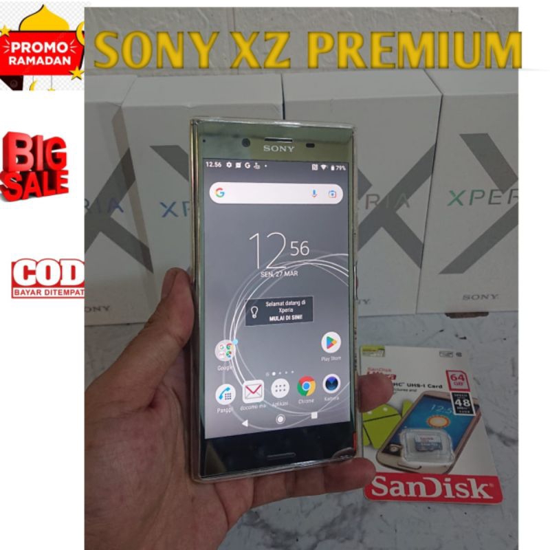 SONY XPERIA XZ PREMIUM RAM 4/64GB MULUS NO MINUS ORY