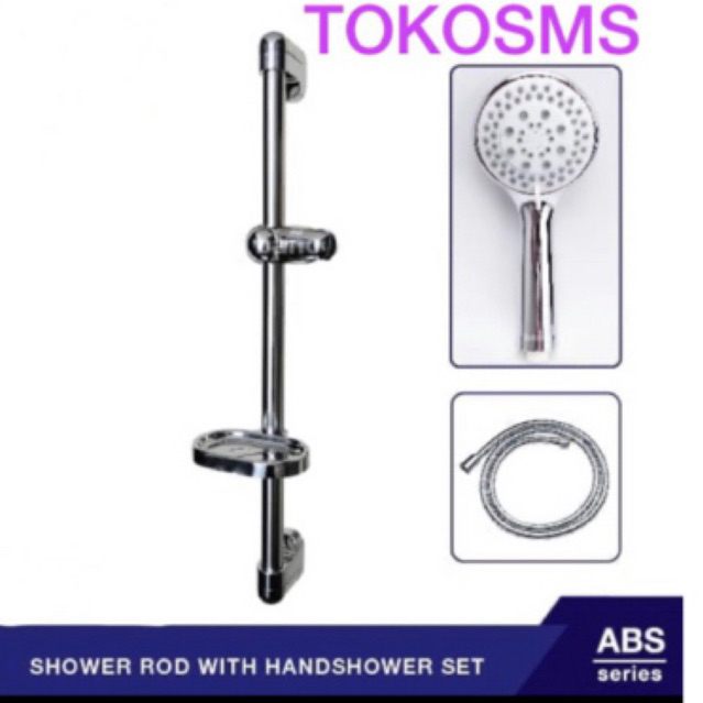 shower tiang hand sower komplit rail shower shower bar mandi bano