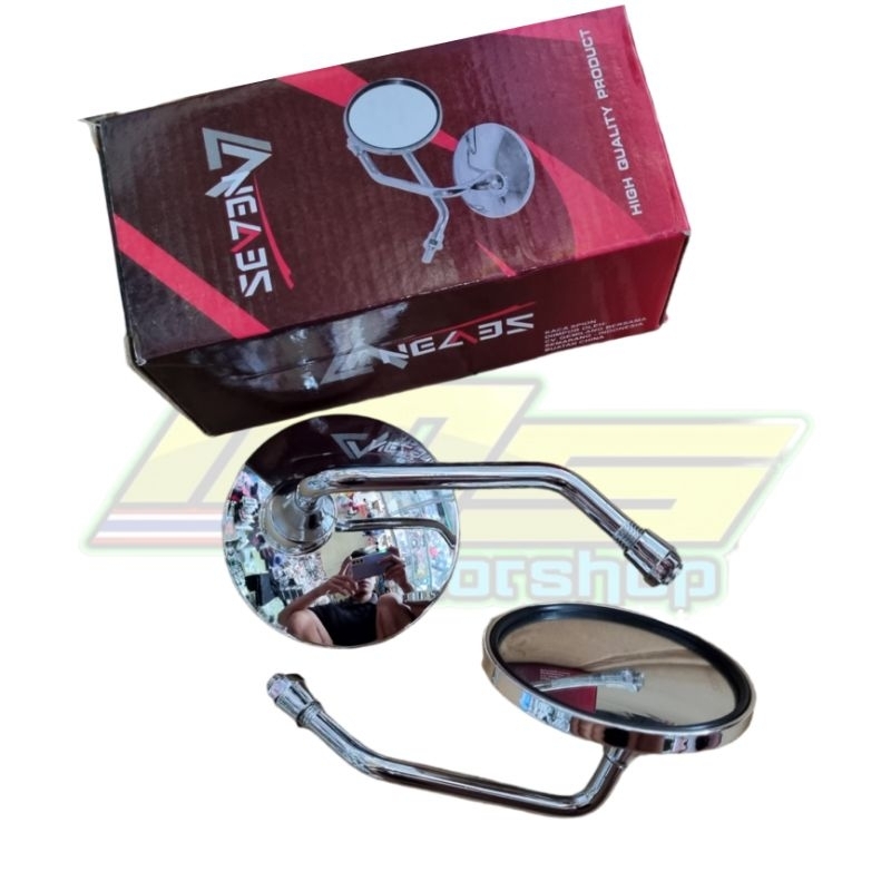 Spion Retro Bulat Classic Drat Honda Kaca Cembung Spion klasik C70 CB GL Tiger