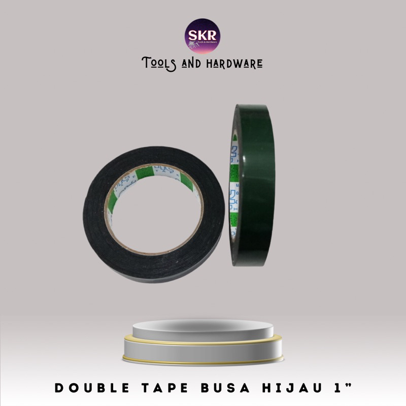 Double tape busa hijau NT IZY taiwan 1"