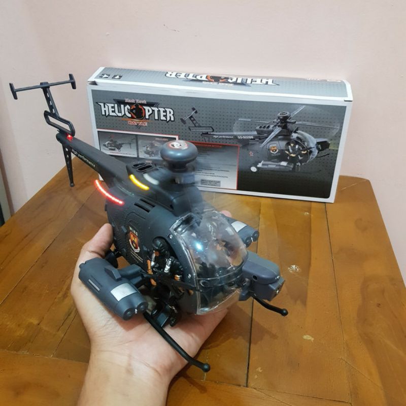 Mainan Helikopter Black Hawk Bumb N Go - Mainan Helikopter Bumb N Go