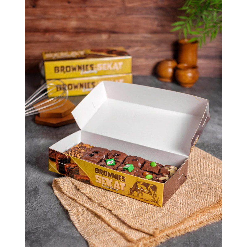 

Brownies Sekat Asli Lembang