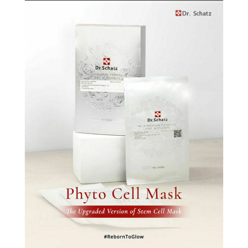 Dr. Schatz / Dr Schatz Stem Cell Mask 1 pak (isi 5) - Missflolaks - masker wajah