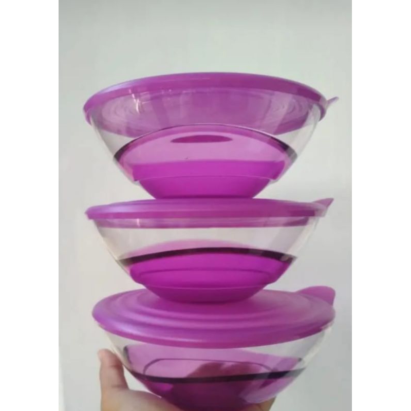 eleganzia bowl 600ml 4pc wrn ungu