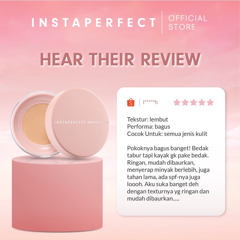 Wardah Instaperfect Quickmatte Loose Powder Bedak Tabur Original BPOM COD