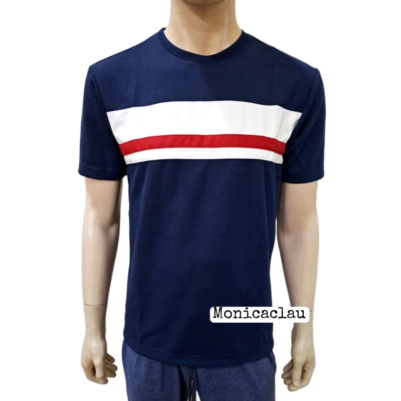 Kaos Pria Poshboy Original Daisen Casual Tshirt Polyblend stripes