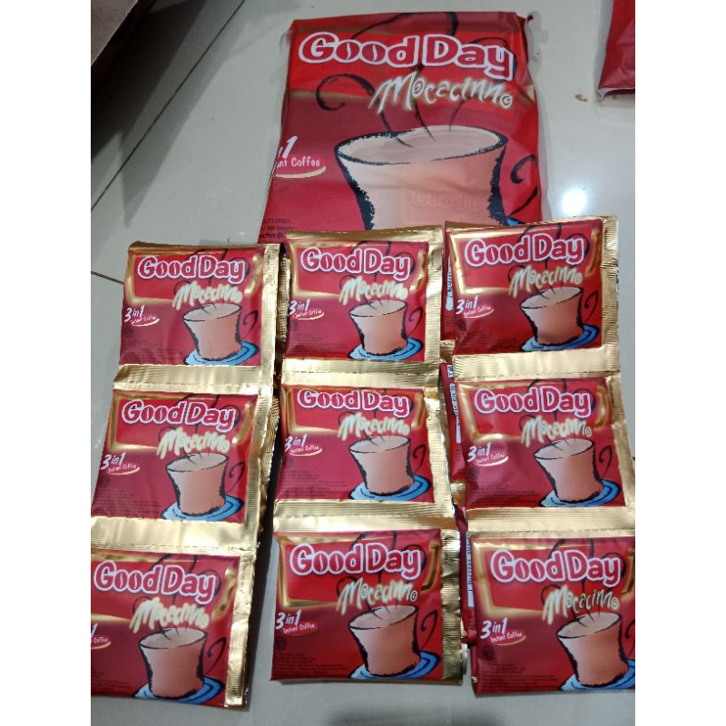 

Good Day Mocacino 3 in1 instan coffe 600g 1pack(30 sachet@20g)