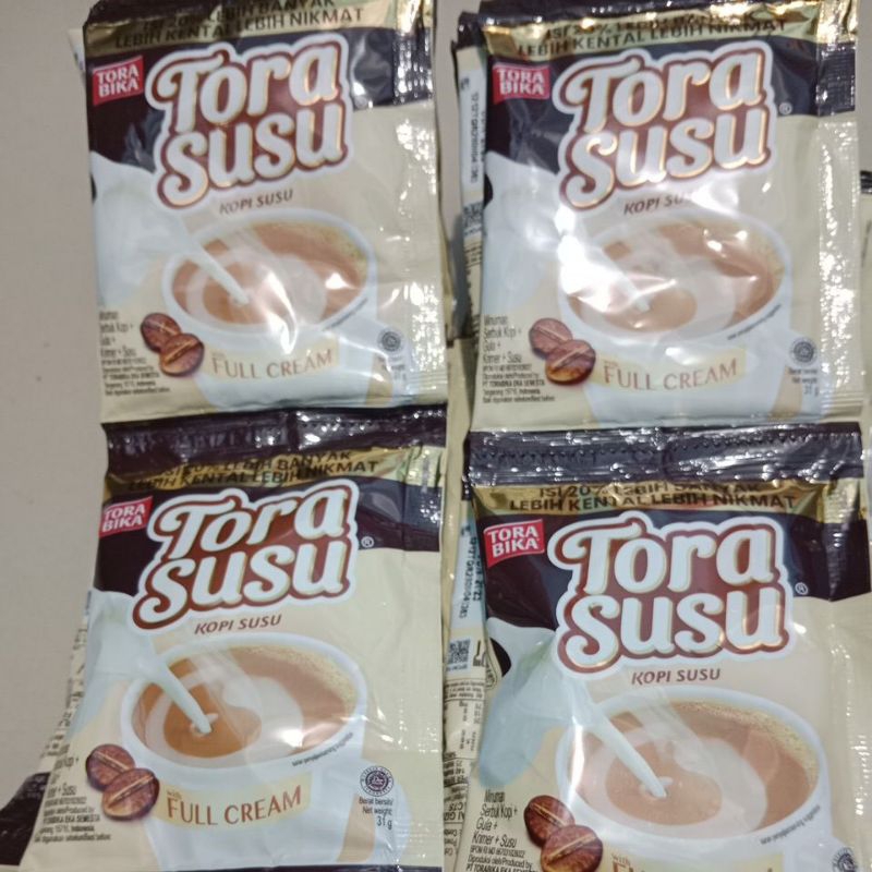 

TORABIKA SUSU FULL CREAM Renceng (10 sachet @31g)