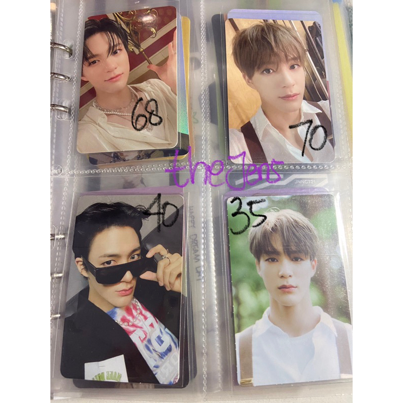 jeno photocard pc ar ticket anniversary dad dream in a dream ver 2 id card resonance reso cc crew ca