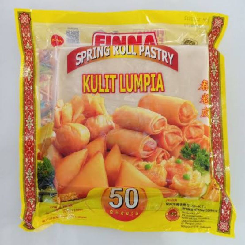 

Finna Kulit Lumpia Spring Roll Pastry 50 / 250gr