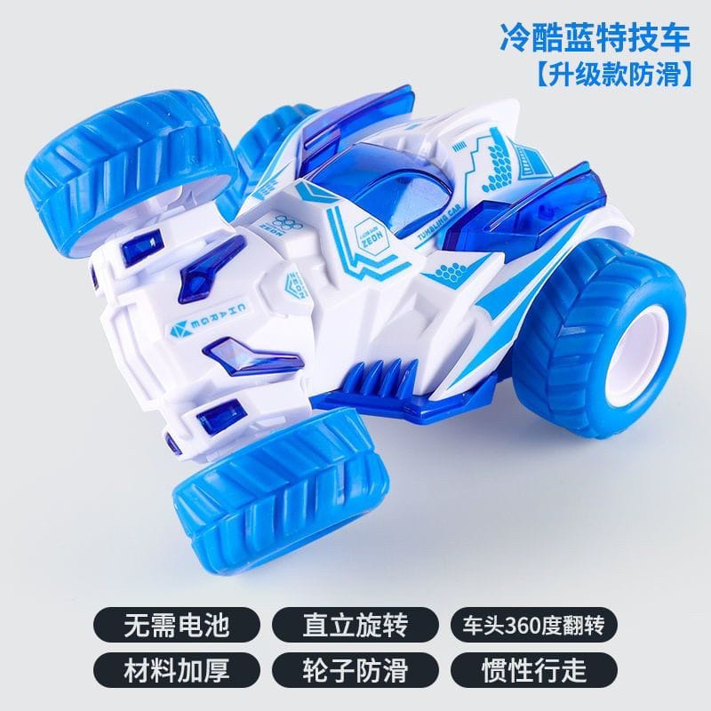 [BISA 100 PCS LEBIH] Mainan Mobil Pull Back Cars Monster Truck Turnable Head Vechiles 360 Turn