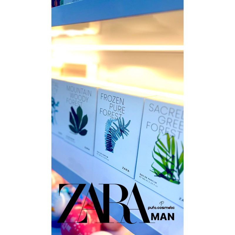 ZARA FOREST  EAU DE PARFUM 100ml original 100% counter