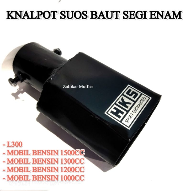 KNALPOT SUOS SOS BAUT JETBUSS L300, ELF TRAVEL, CARRY  GRANMAX, LUXIO, AVANZA, XENIA, AYLA, CALYA DLL