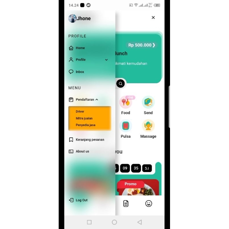 Aplikasi Ojek Online ala² Gojek/Grab