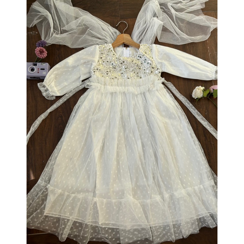 Baju pesta muslim anak / baju muslim anak perempuan / Gaun pesta muslim anak / Muslim gamis anak ram