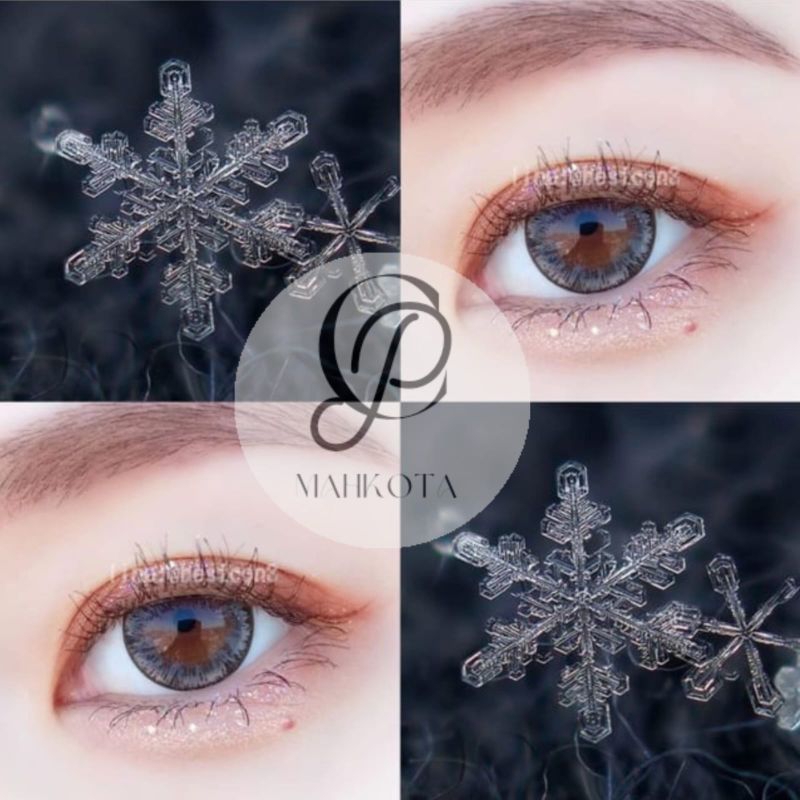 Softlens Grey Mata Bayi Premium Diameter 16 mm | Softlens Grey Natural | Softlens Grey Gelap | Softl