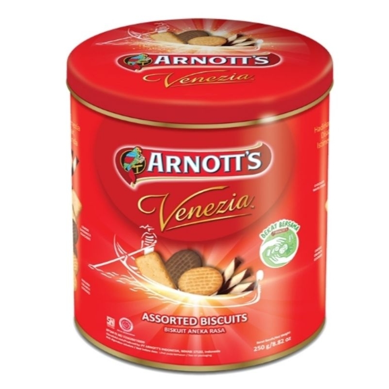 

VENEZIA BISKUIT ASTORTED 250 gram kaleng