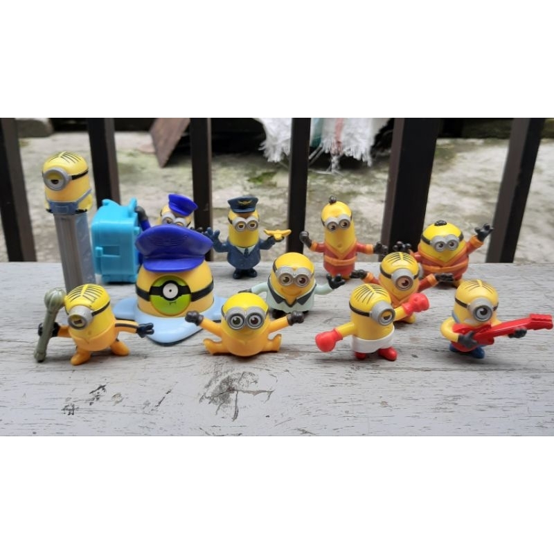 mainan minion/figure minion/mainan mcd minion