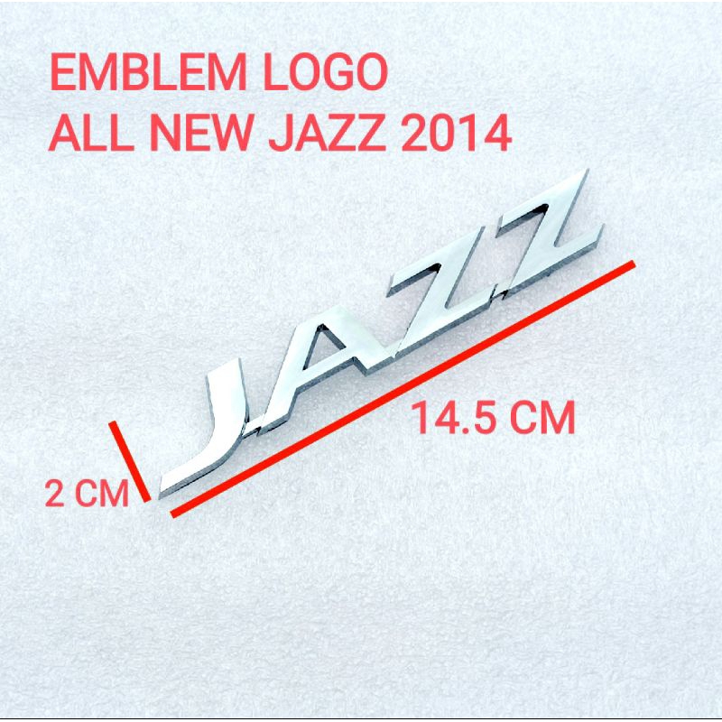 Emblem Logo All New JAZZ tahun 2014