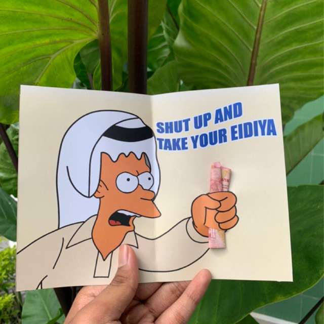 

AMPLOP LEBARAN ANGPAO SHUT UP AND TAKE YOUR EIDIYA