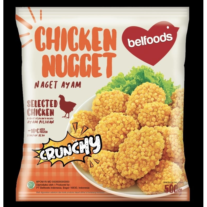 BELFOODS Nugget Crunchy 500 gr