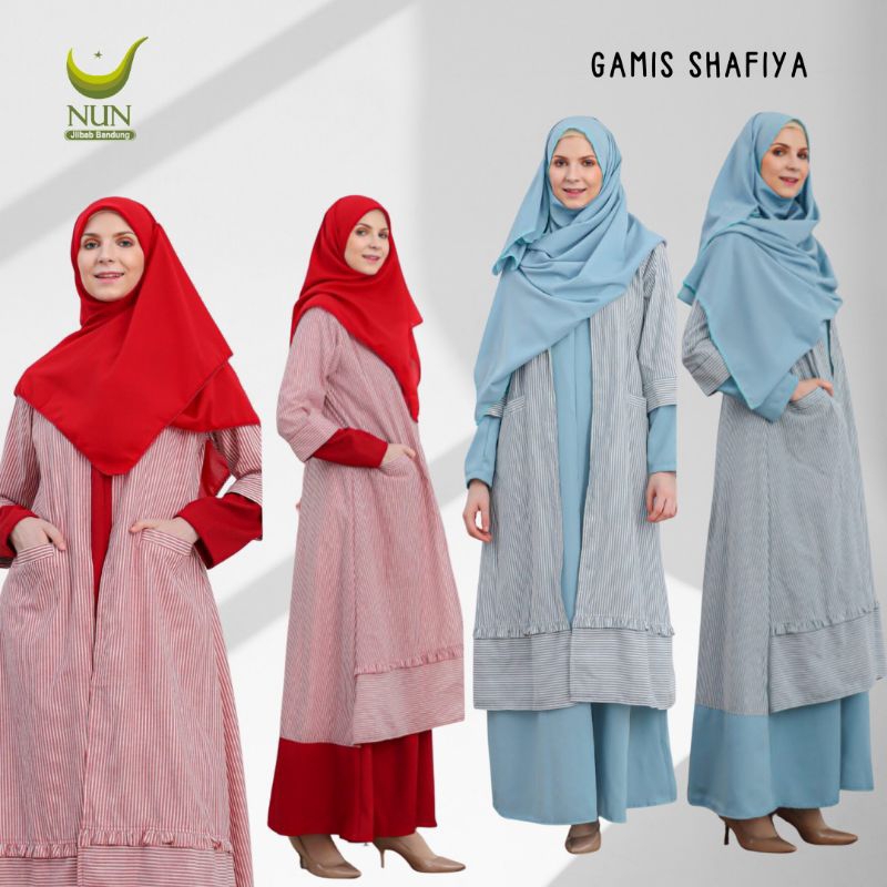 Gamis Shafia Nun Jilbab Bandung