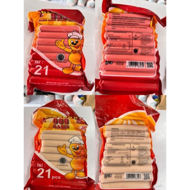 

GEBOOOY 999 SOSIS ISI 21PCS