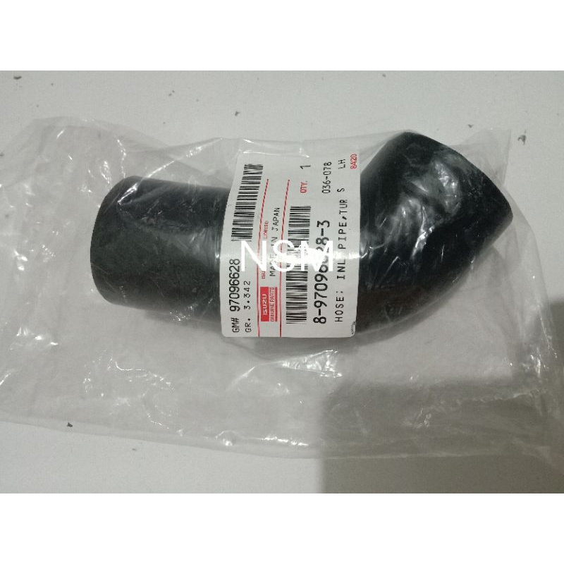 SELANG TURBOCHARGER ISUZU PANTHER 2,5 TURBO EURO2 ORIGINAL ISUZU JAPAN