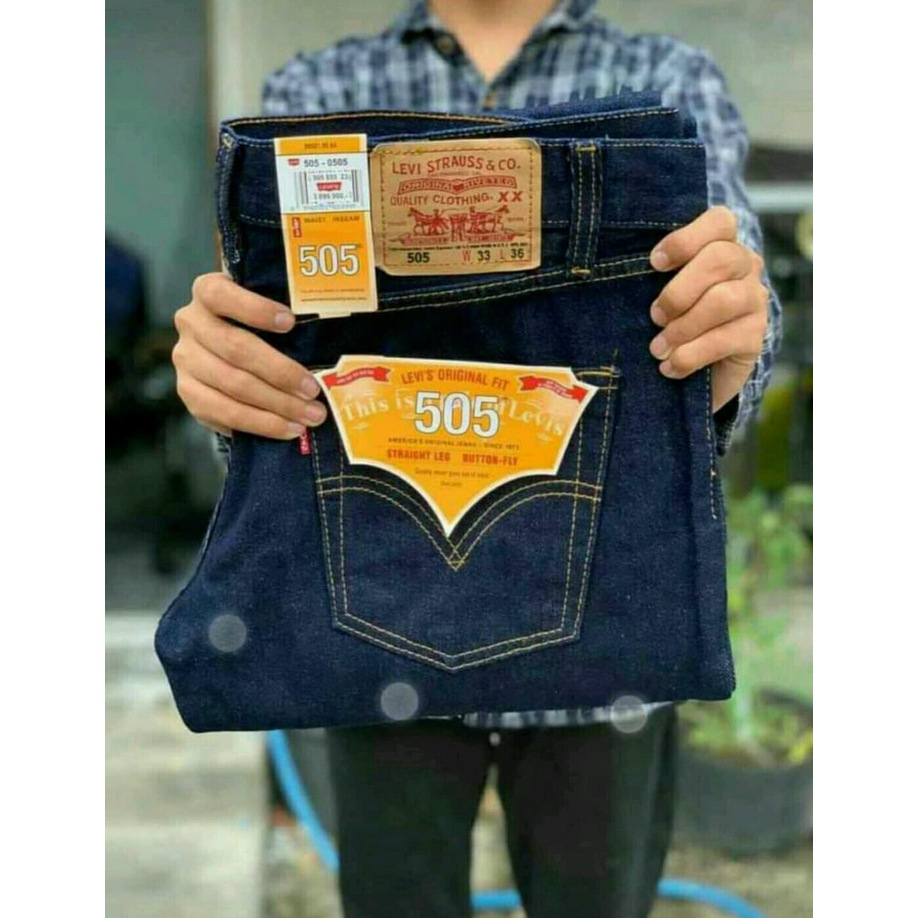 [PROMO] Celana Jeans Panjang Size 27/28-38 Pria Model Standar / Celana Jeans Pria Standart