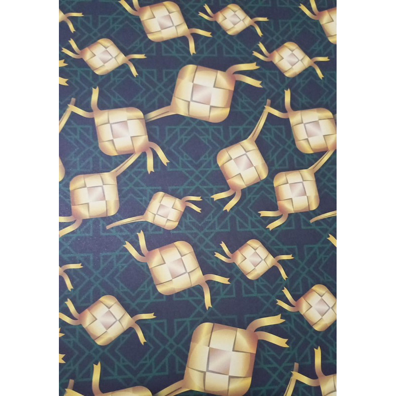 

kertas kado motif idul fitri minimal pembelian 5 lembar