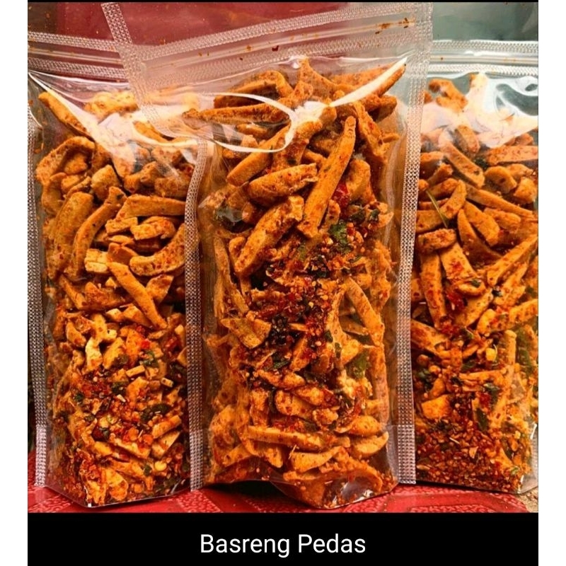 

Basreng Pedas Daun jeruk