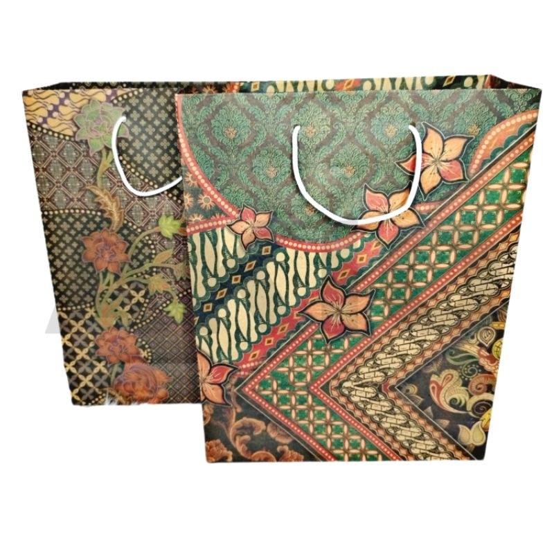 

GROSIR Paper Bag Tas Kertas BATIK 32X25 Tas Kado Goodie Bag TANGGUNG Ultah Ulang Tahun Lebaran Hadiah Wisuda Acara