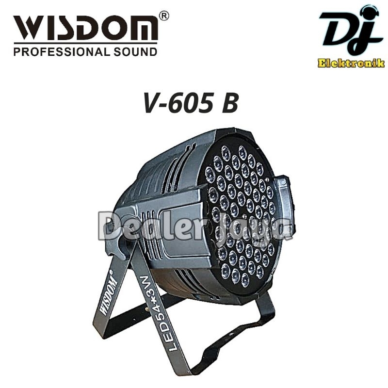 Lampu Parled / Par Light Wisdom V 605 B / V 605B / V605B (RGBW)