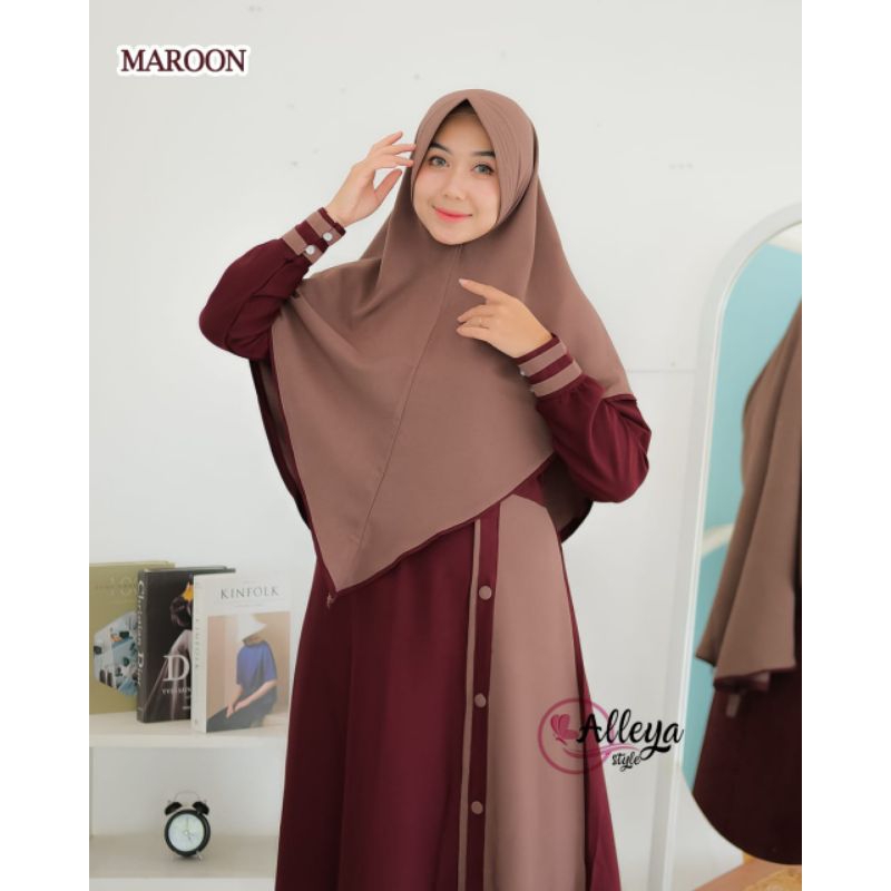 NAYLA SYAR'I BY ALLEYA STYLE READY STOK