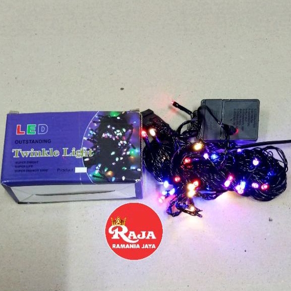 Lampu Tumblr/Lampu Hias/Lampu Natal LED Rainbow/Merah Putih Berkualitas Emico