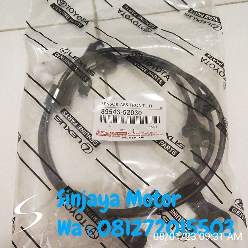 sensor ABS front LH kiri yaris