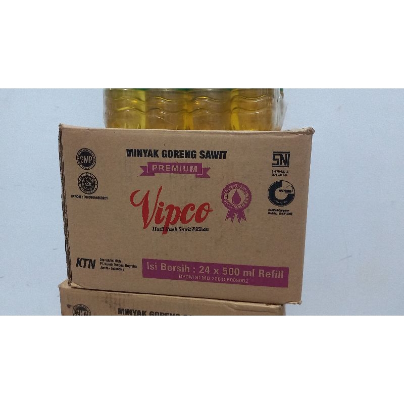 

Minyak Goreng Vipco 1/2 Liter Dus