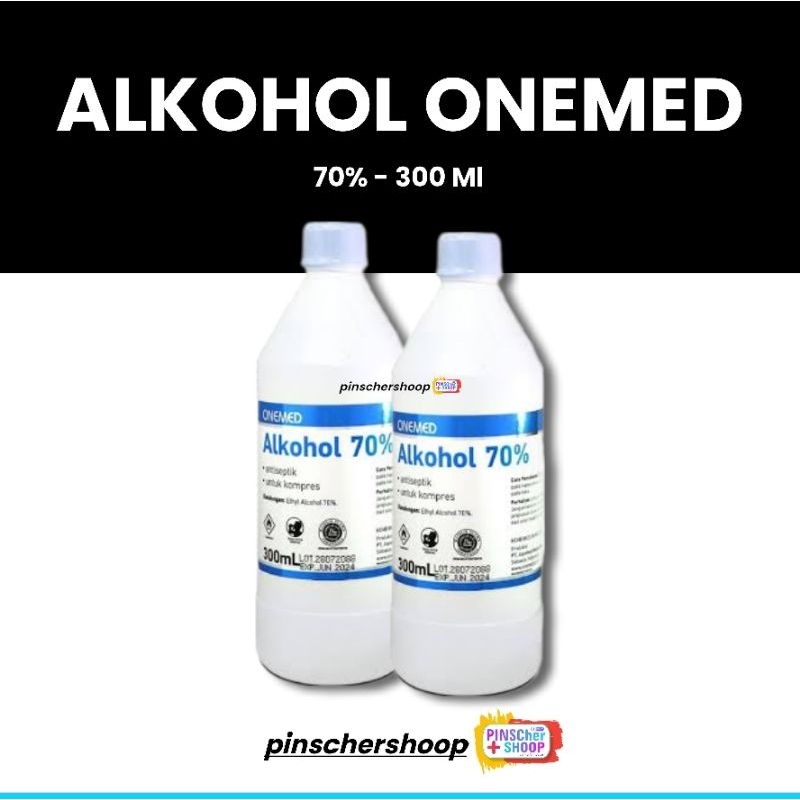 Alkohol 70% Onemed 300 Ml Antiseptik